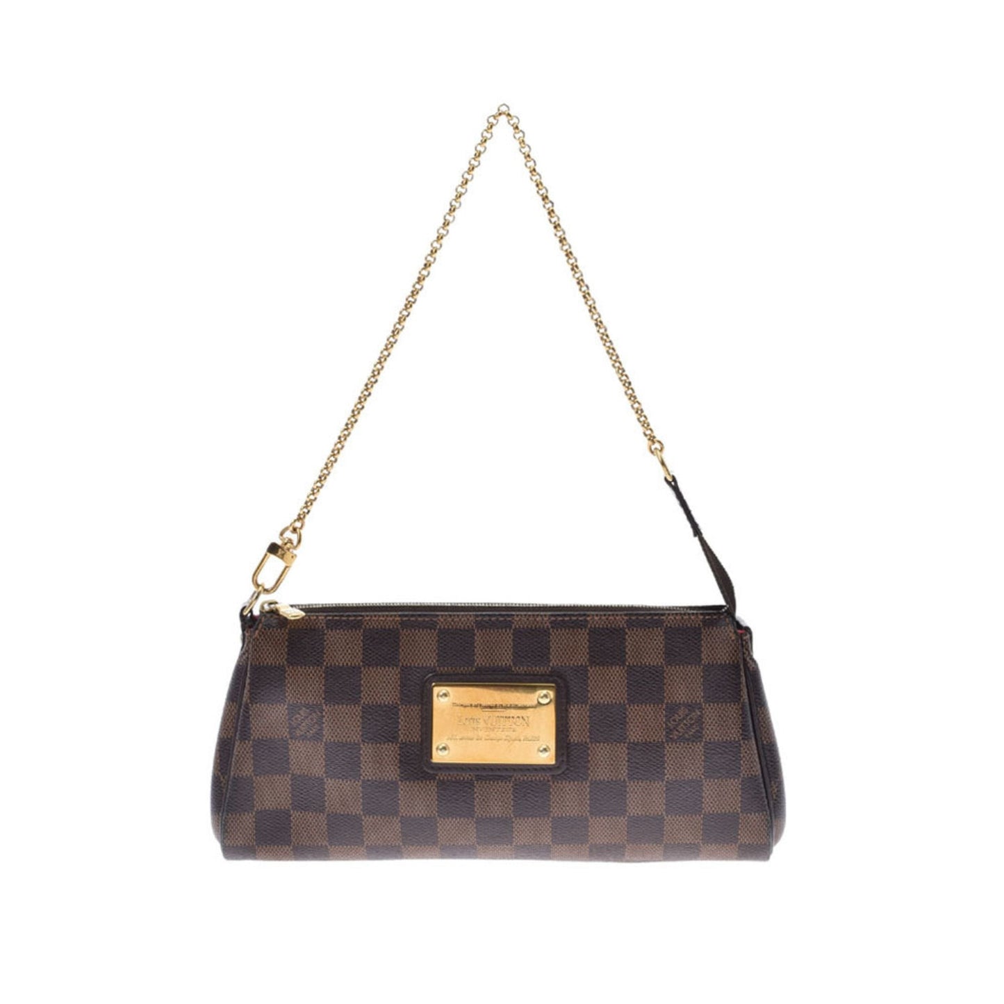 Louis Vuitton Damier Eva Brown N55213 Ladies Canvas Shoulder Bag