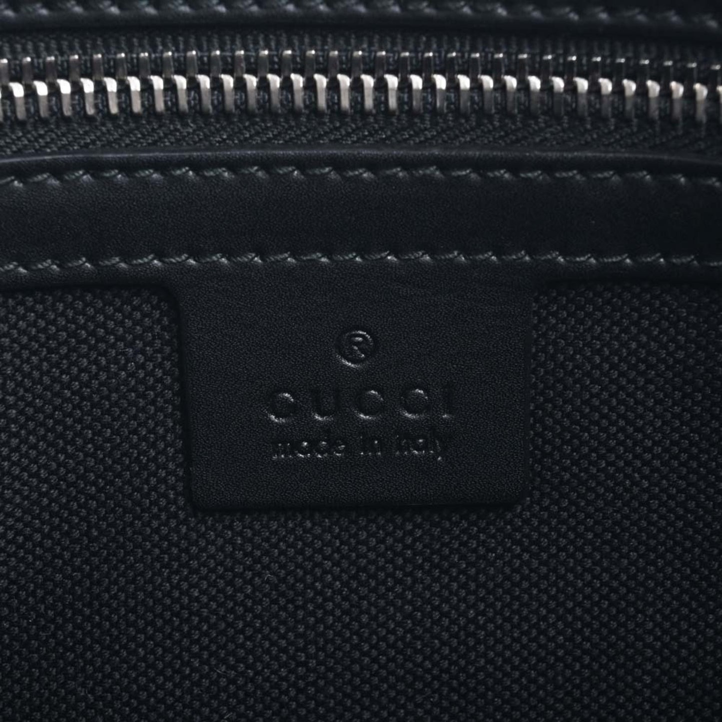 GUCCI GG Supreme Soft Belt Bag Waist 474293 Black Men's