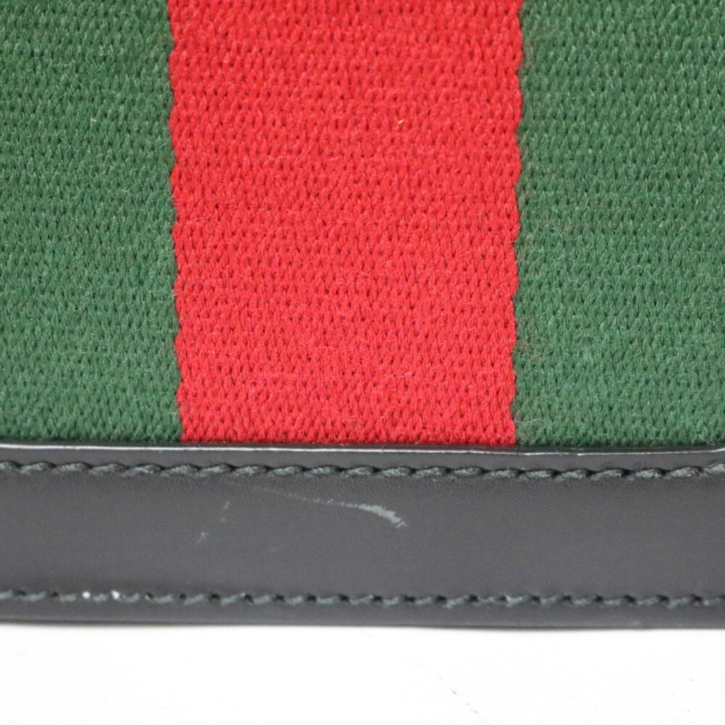 Gucci Sylvie Mini Handbag Shoulder Bag Black Ladies