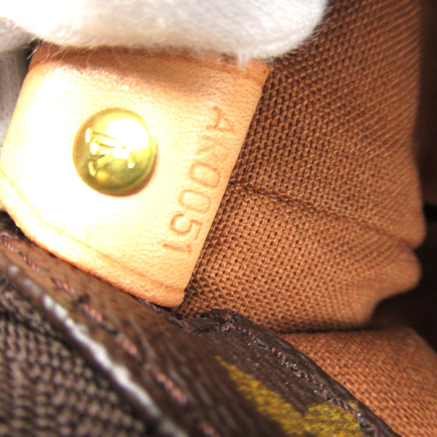 LOUIS VUITTON Cabas Mezzo Brown Monogram PVC coated canvas M51151