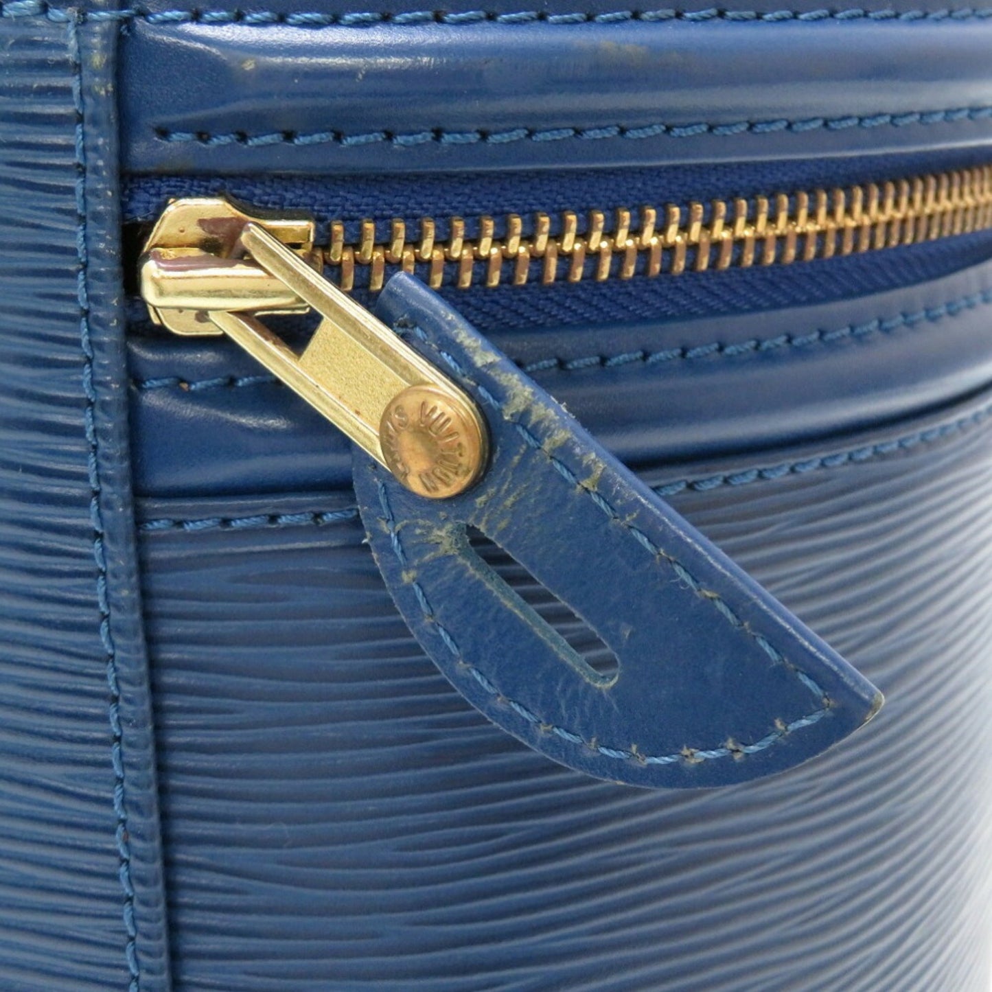 LOUIS VUITTON Epi Cannes Blue M48035 Handbag