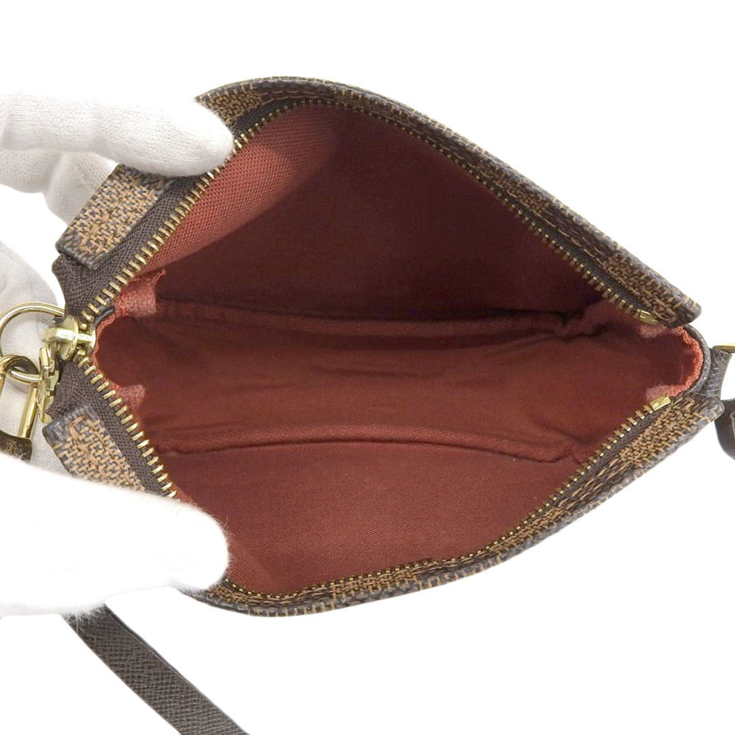 Louis Vuitton Damier Truth Makeup Pouch Ebene N51982