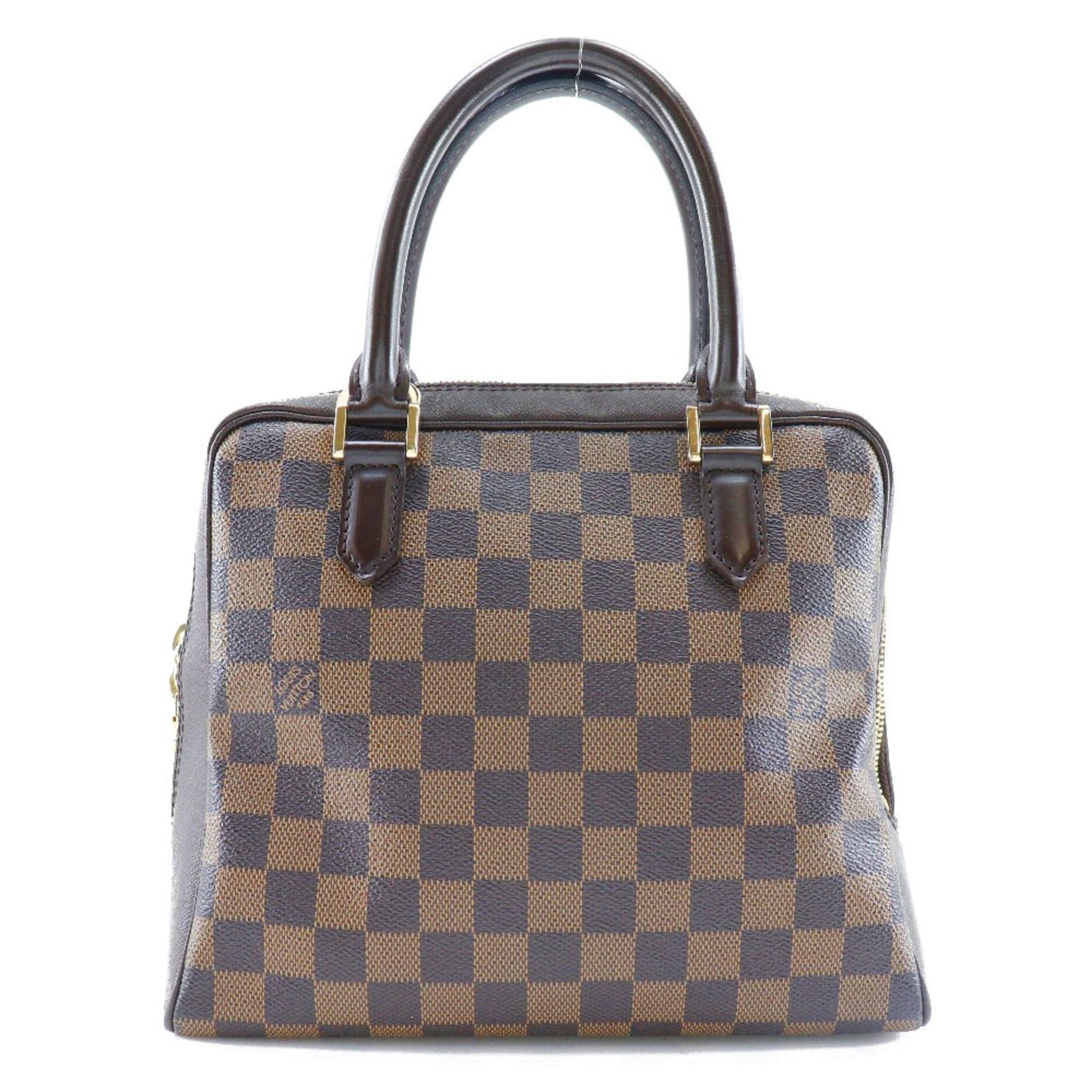 LOUIS VUITTON Brera Handbag N51150 Damier Canvas Brown VI0094 Women's