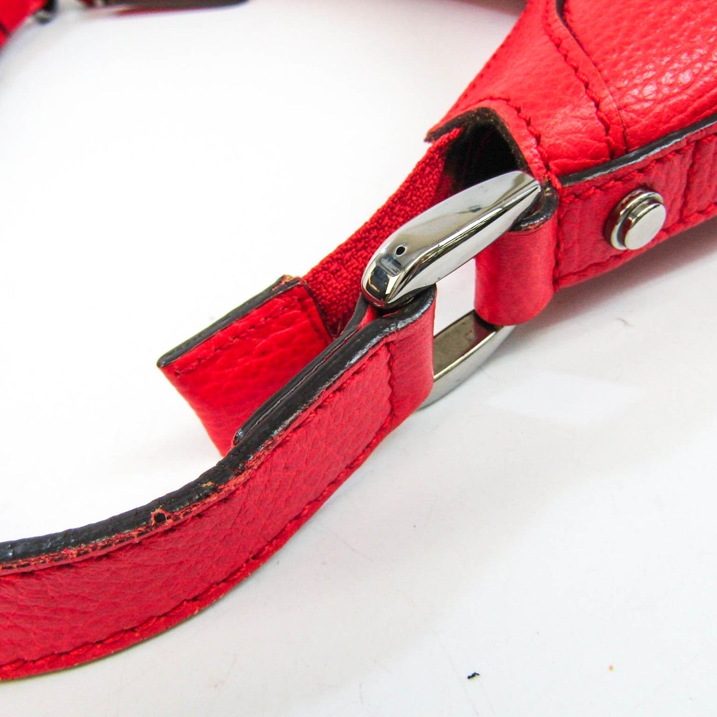GUCCI Interlocking G 339553 Women's Leather Shoulder Bag Light Red