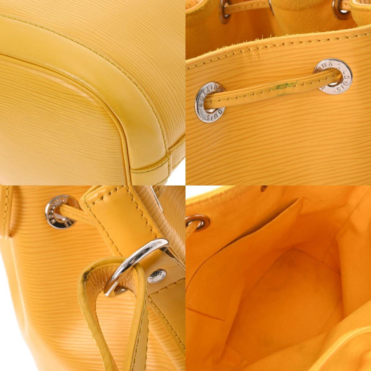 LOUIS VUITTON Epi Noe BB Mimosa M40973 Ladies Leather Shoulder Bag