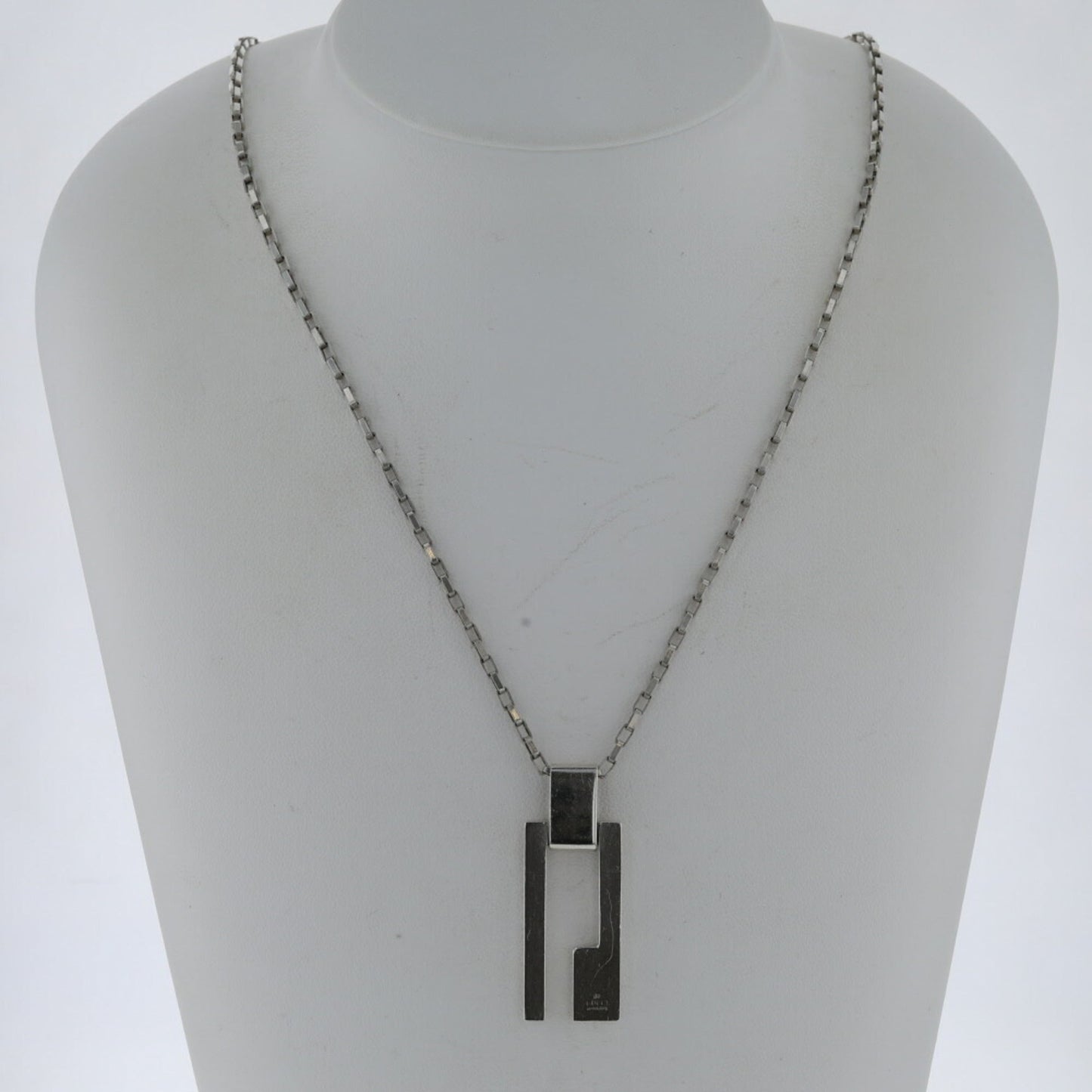Gucci Necklace G Silver 925 Ladies GUCCI