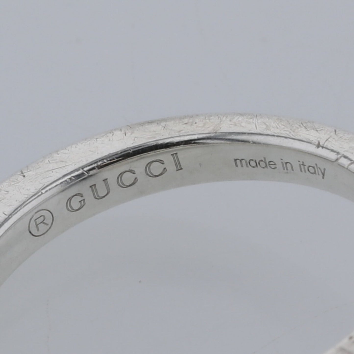 Gucci Ring / Nail Motif Spiral Silver 925 No. 10 Ladies GUCCI