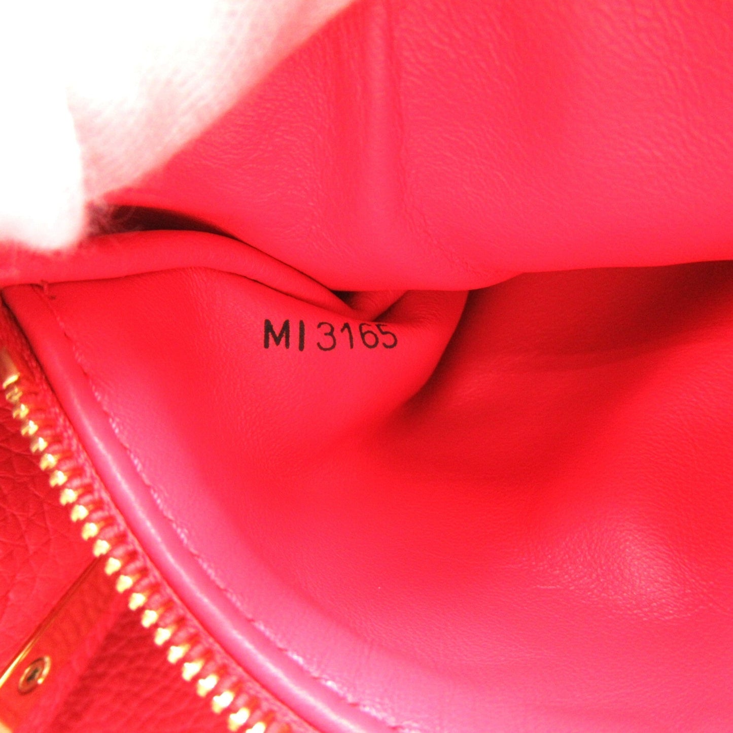 LOUIS VUITTON CapucineBB Pink Taurillon Clemence Leather leather M90294