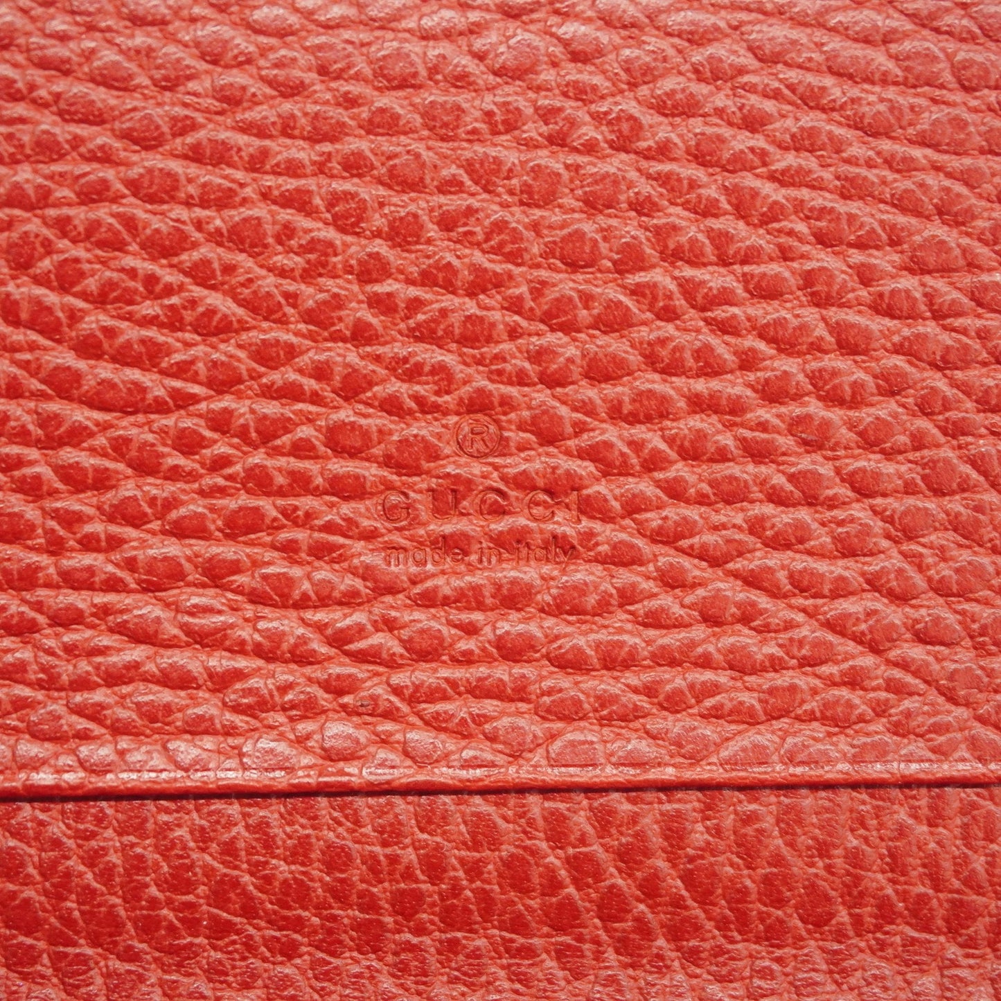 Gucci GG Marmont 474748 Leather Business Card Case Red Color
