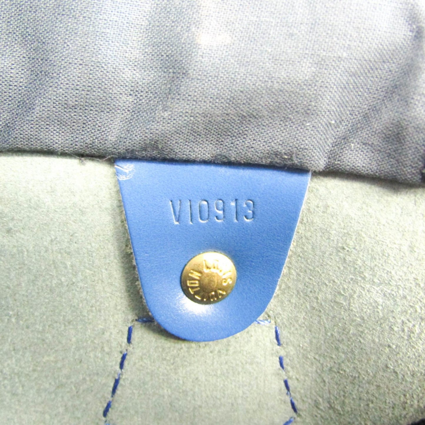 Louis Vuitton Epi Speedy 35 M42995 Unisex Handbag Toledo Blue