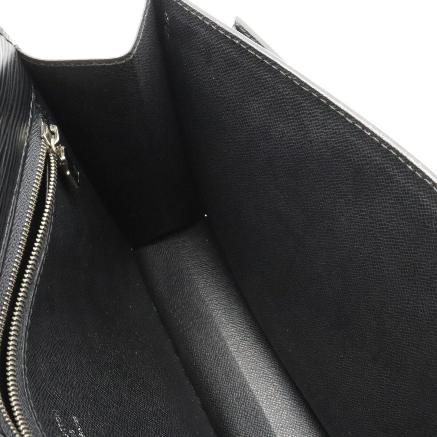 LOUIS VUITTON Epi Pochette Serie Dragonne Second Bag Noir Black Non-sticky M52762