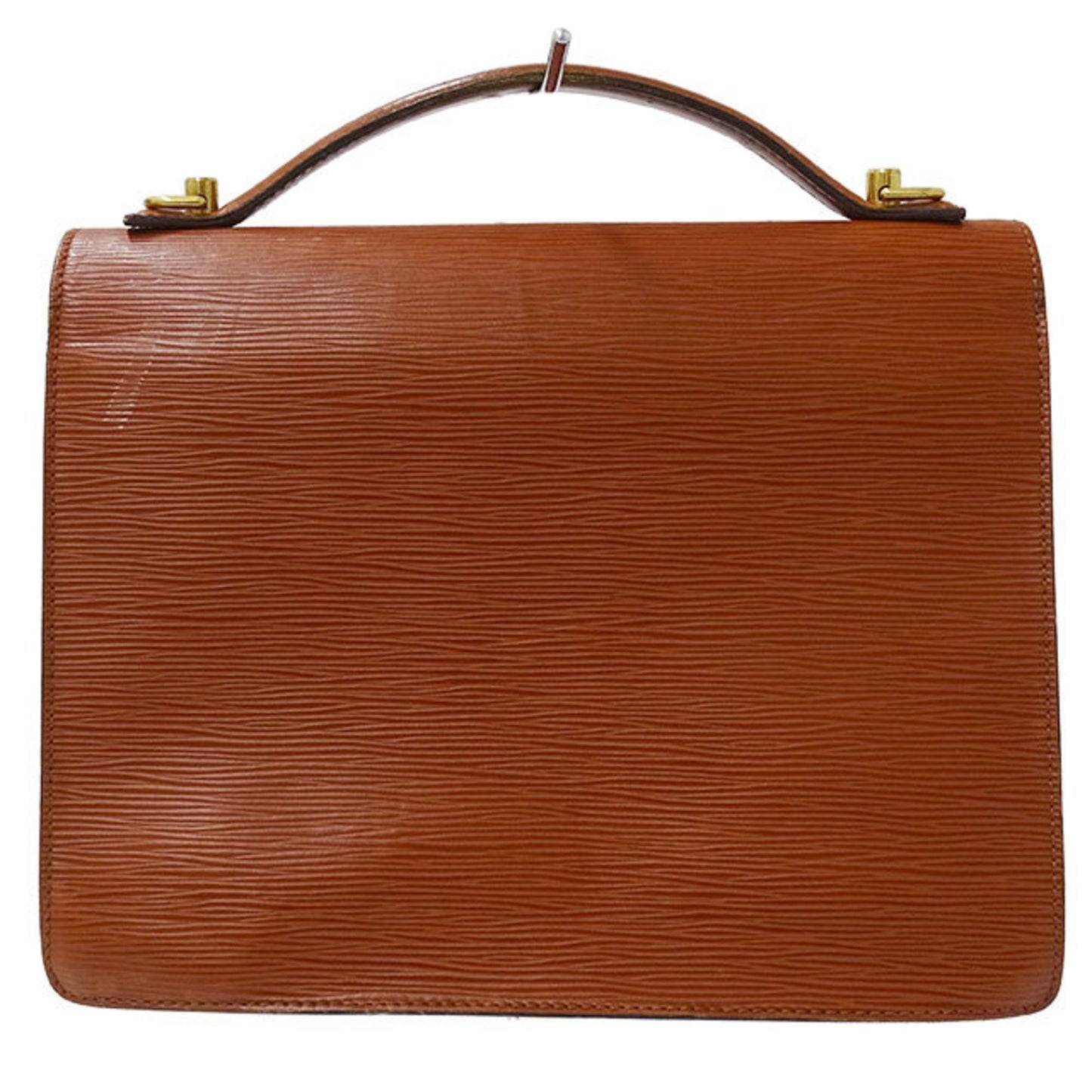 Louis Vuitton Bag Epi Women's Handbag 2way Monceau Kenya Brown M52123 Respect for the Aged Day