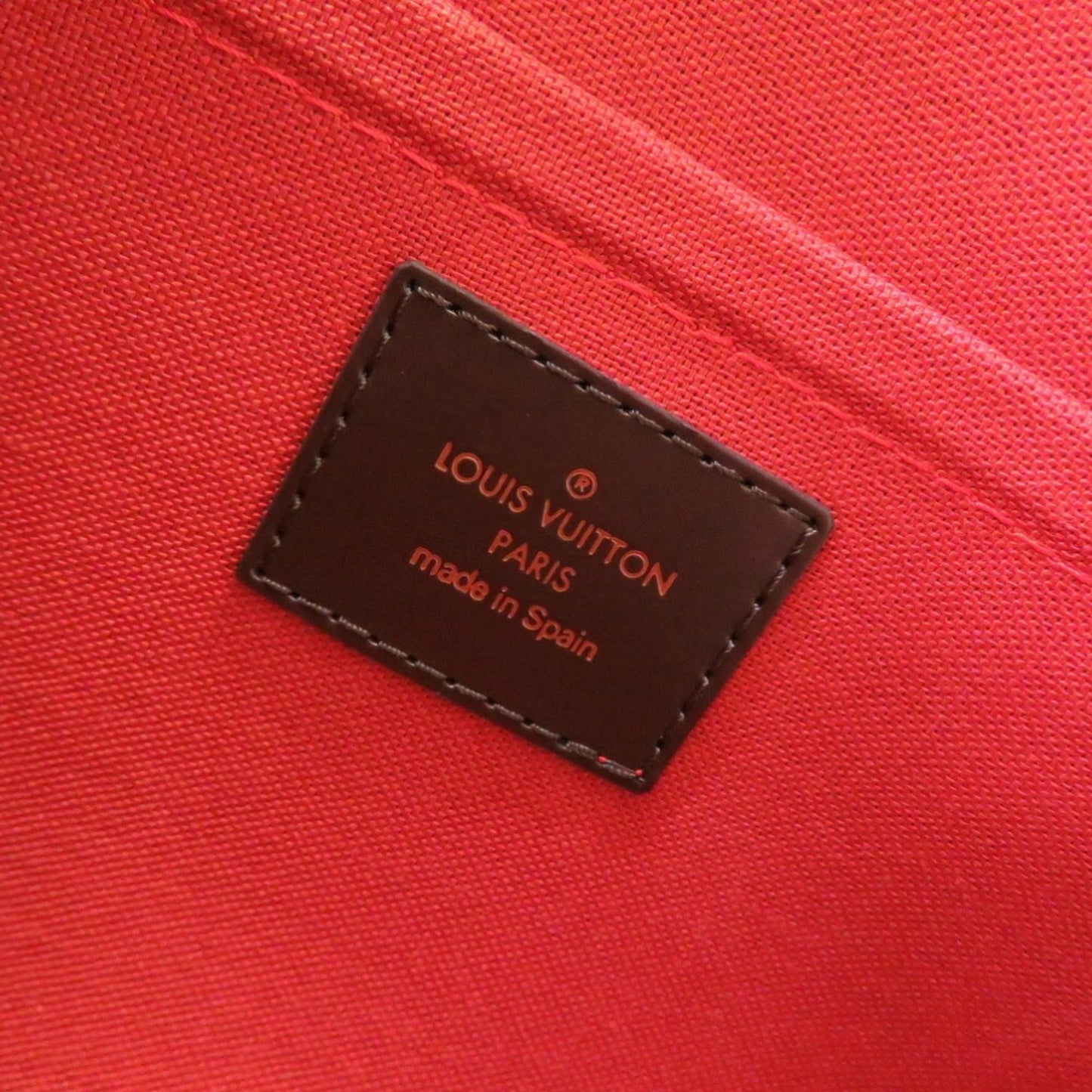 Louis Vuitton Damier Rivera MM N41434 Handbag Ebene 0039LOUIS VUITTON