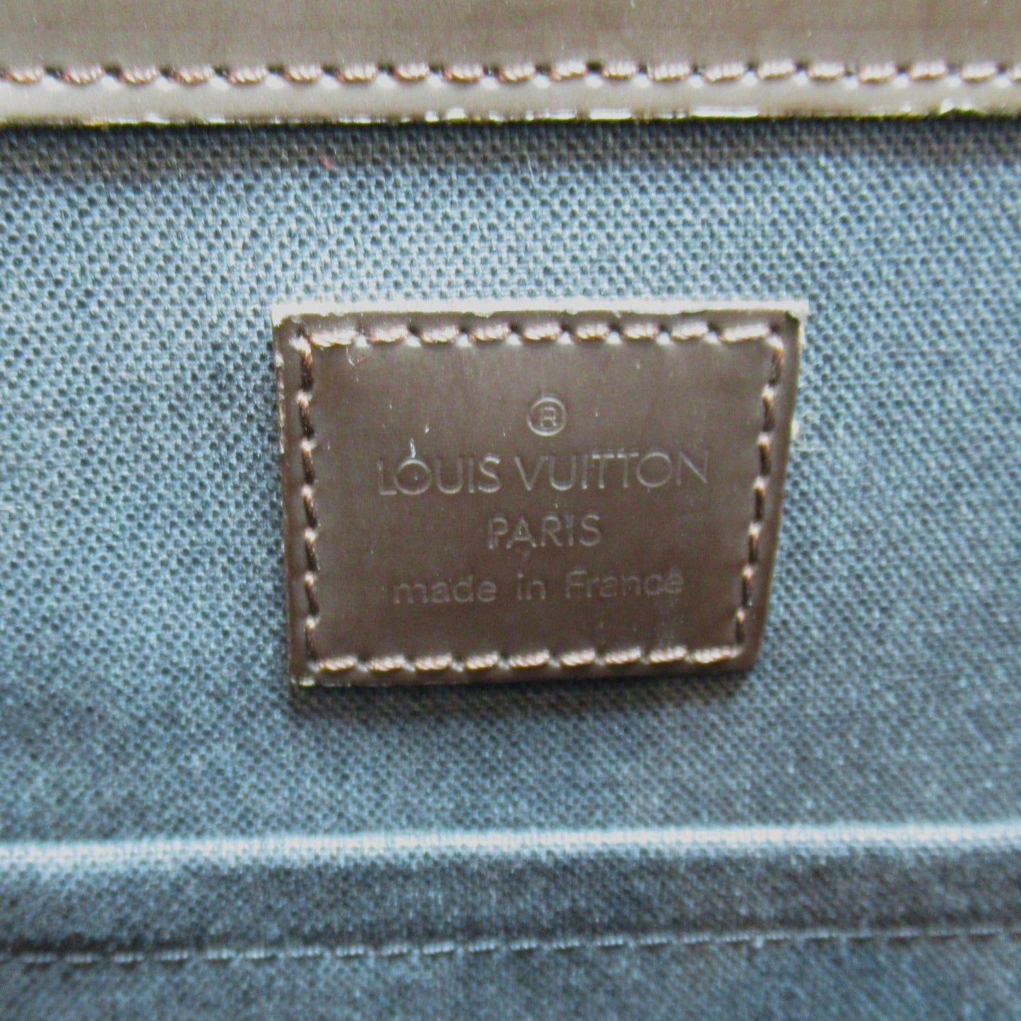 LOUIS VUITTON Fonzie Brown Dark brown Monogram / Grasse Calfskin [cowhide] M46570