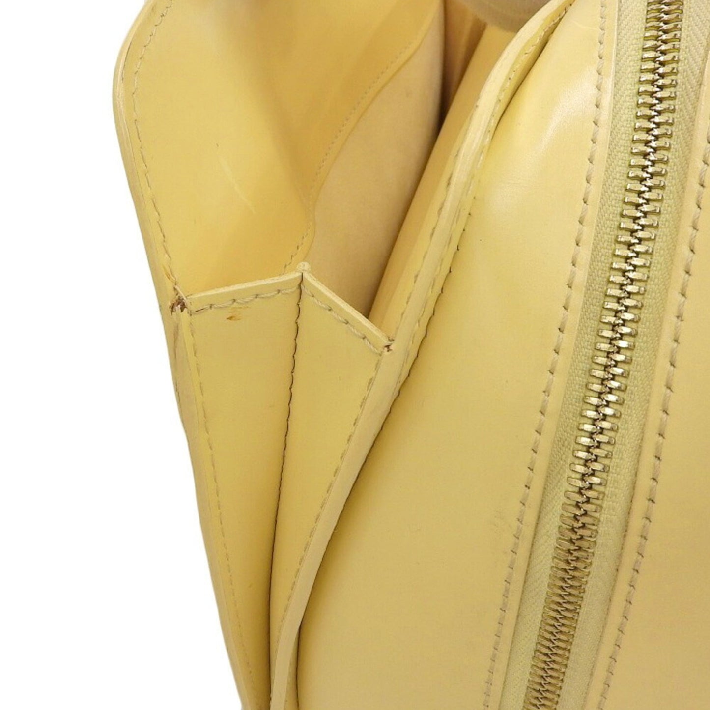 Louis Vuitton Epi Ponneuf Handbag Shoulder Bag Vanilla M5205A