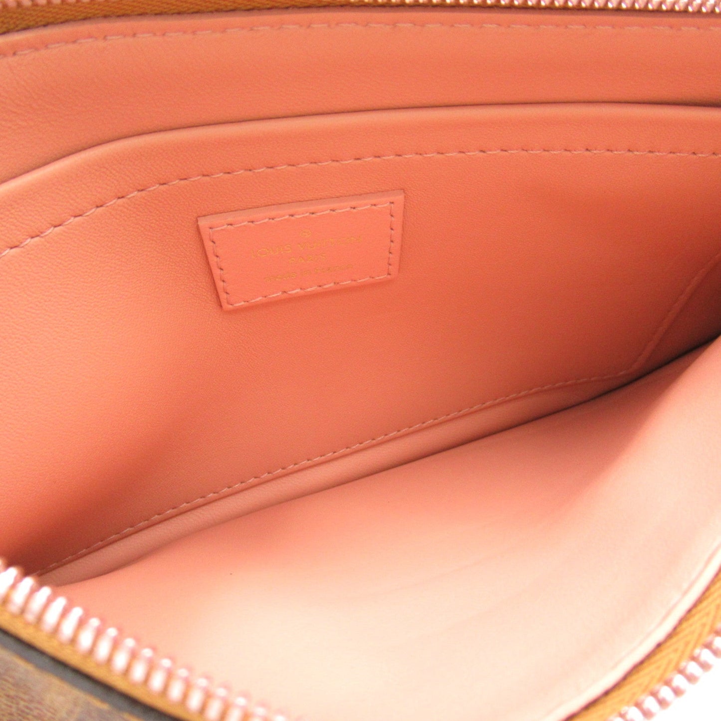 LOUIS VUITTON Fragonard Neverfull MM Pink Brown Masters collection PVC coated canvas M43319