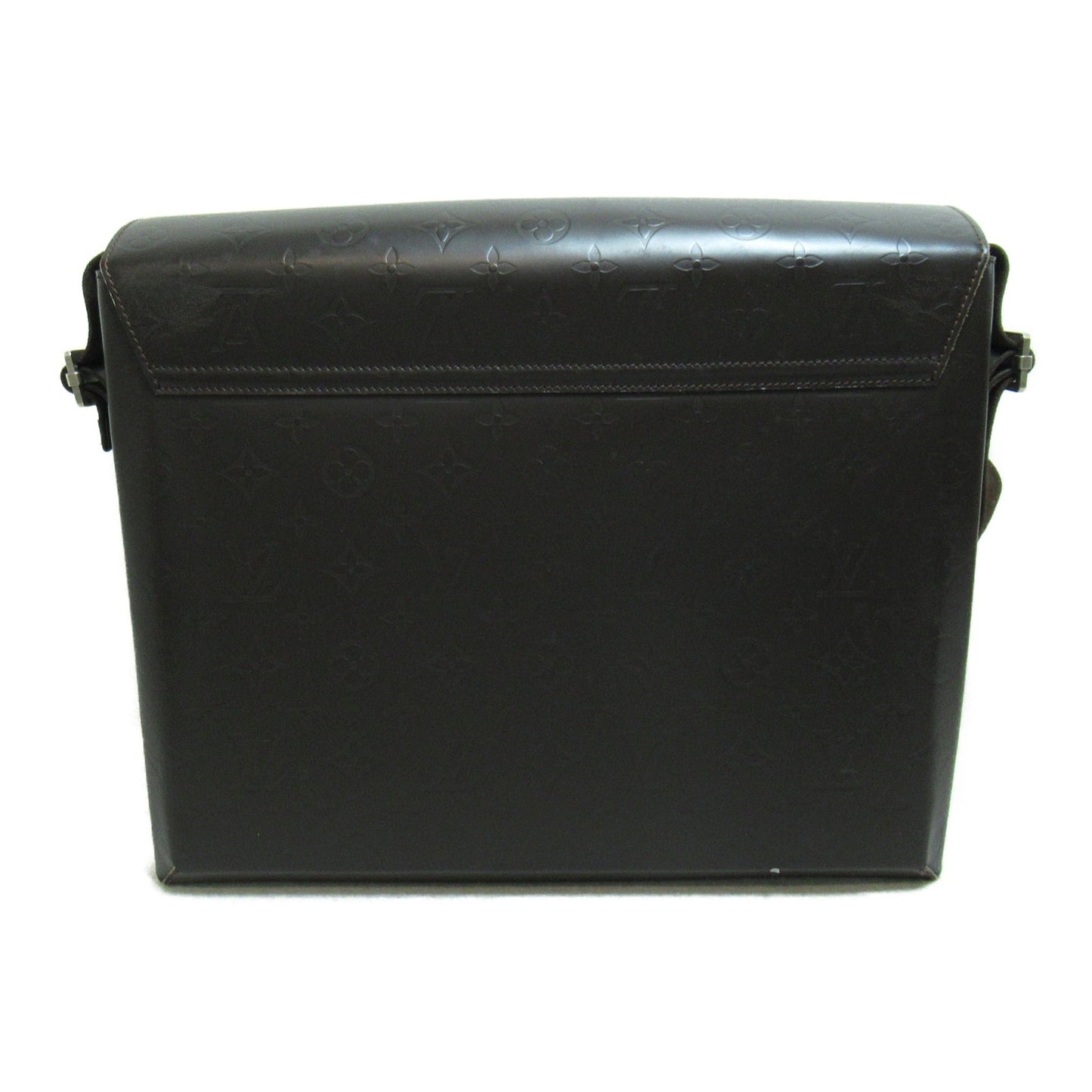 LOUIS VUITTON Fonzie Brown Dark brown Monogram / Grasse Calfskin [cowhide] M46570