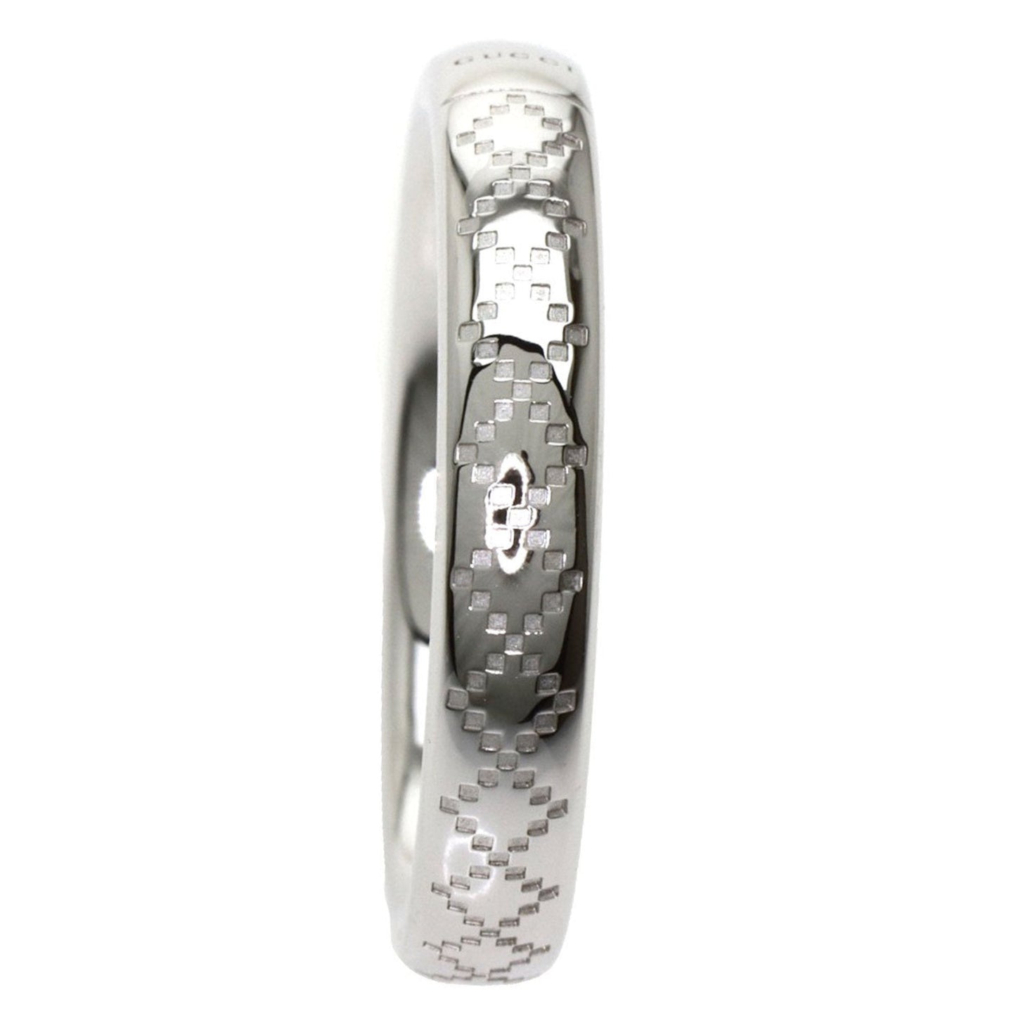 Gucci Diamantissima #11 Ring K18 White Gold Ladies GUCCI