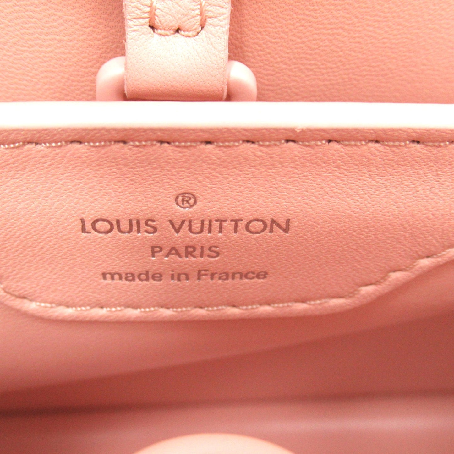 LOUIS VUITTON CapucineBB Pink Audrose Taurillon Clemence Leather leather M55773