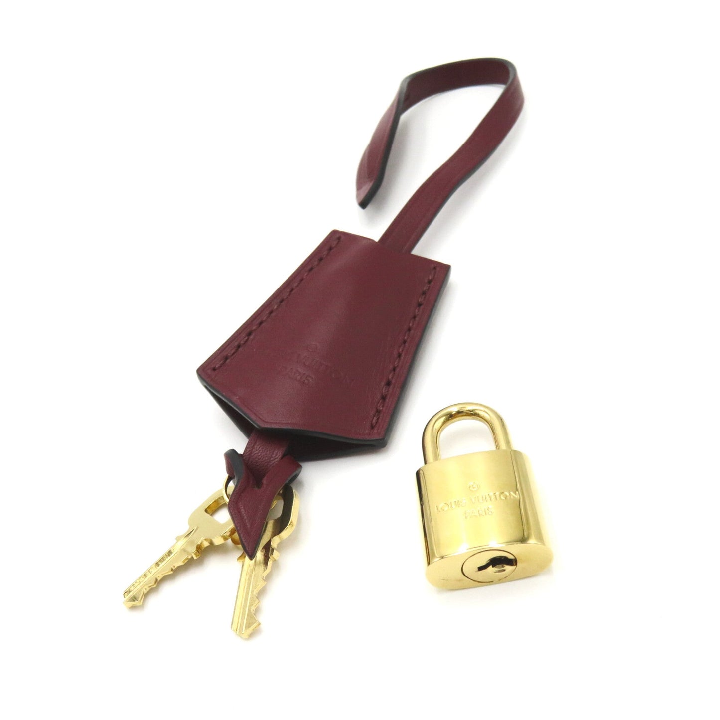 LOUIS VUITTON Flower zip tote MM Brown Red Bordeaux Monogram PVC coated canvas leather M44348