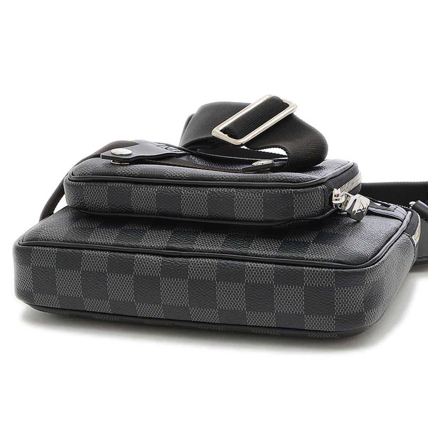 Louis Vuitton Damier Graphite Scott Messenger Shoulder Bag Men's N50018