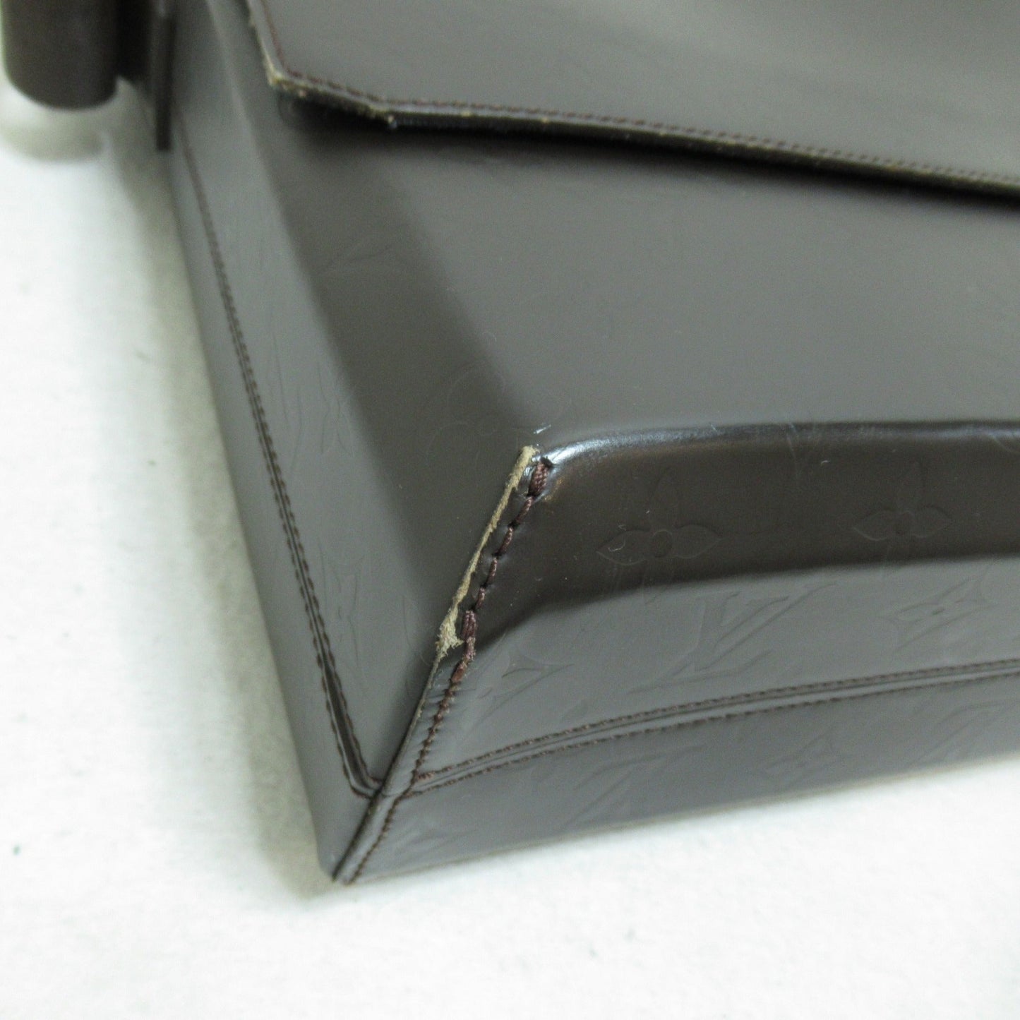 LOUIS VUITTON Fonzie Brown Dark brown Monogram / Grasse Calfskin [cowhide] M46570
