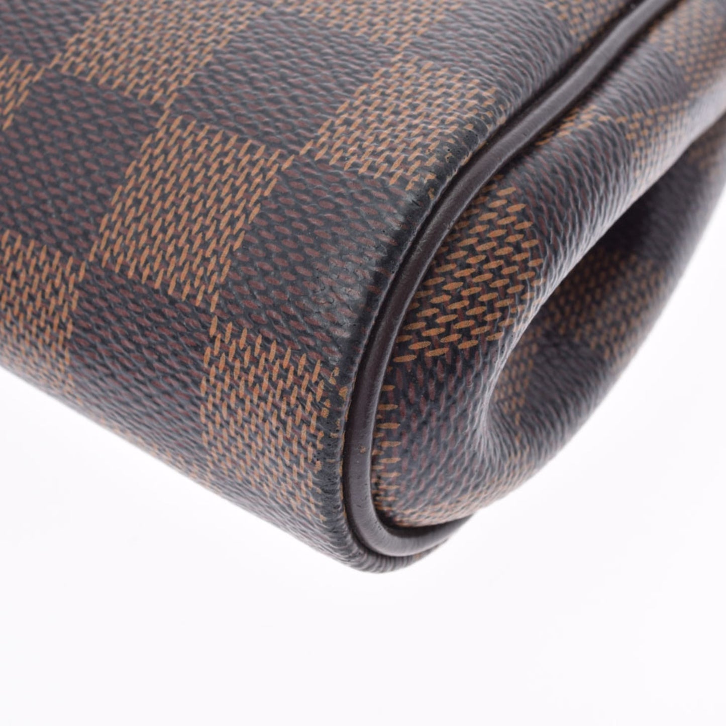 Louis Vuitton Damier Eva Brown N55213 Ladies Canvas Shoulder Bag