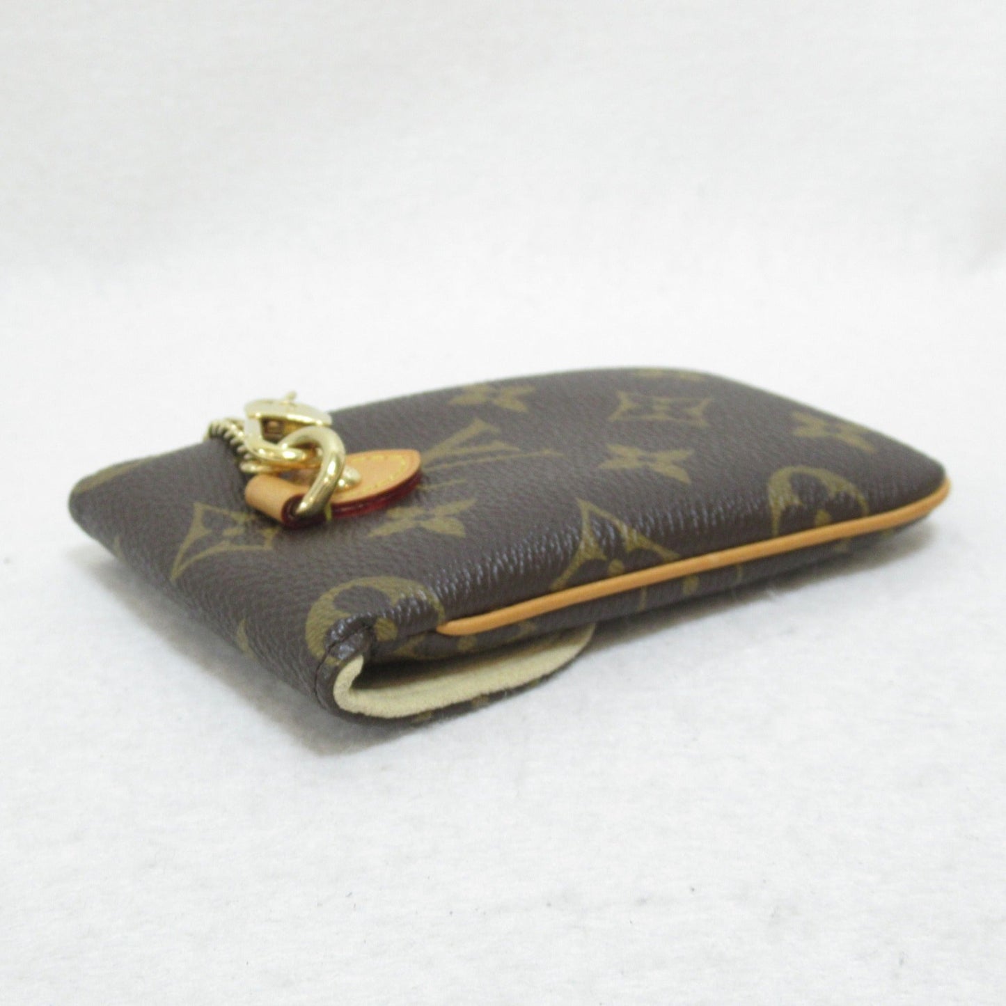 LOUIS VUITTON Etui / Telephone MM carrying case Brown Monogram leather M66546