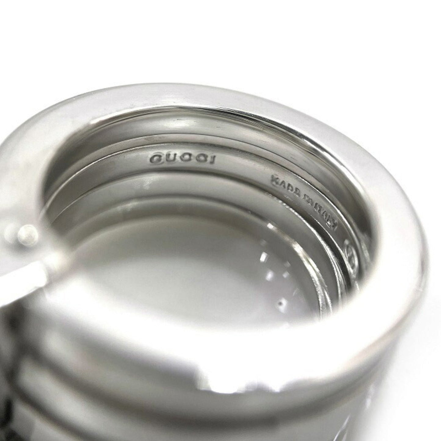 Gucci four ring silver Ag 925 GUCCI No. 7 men's women's