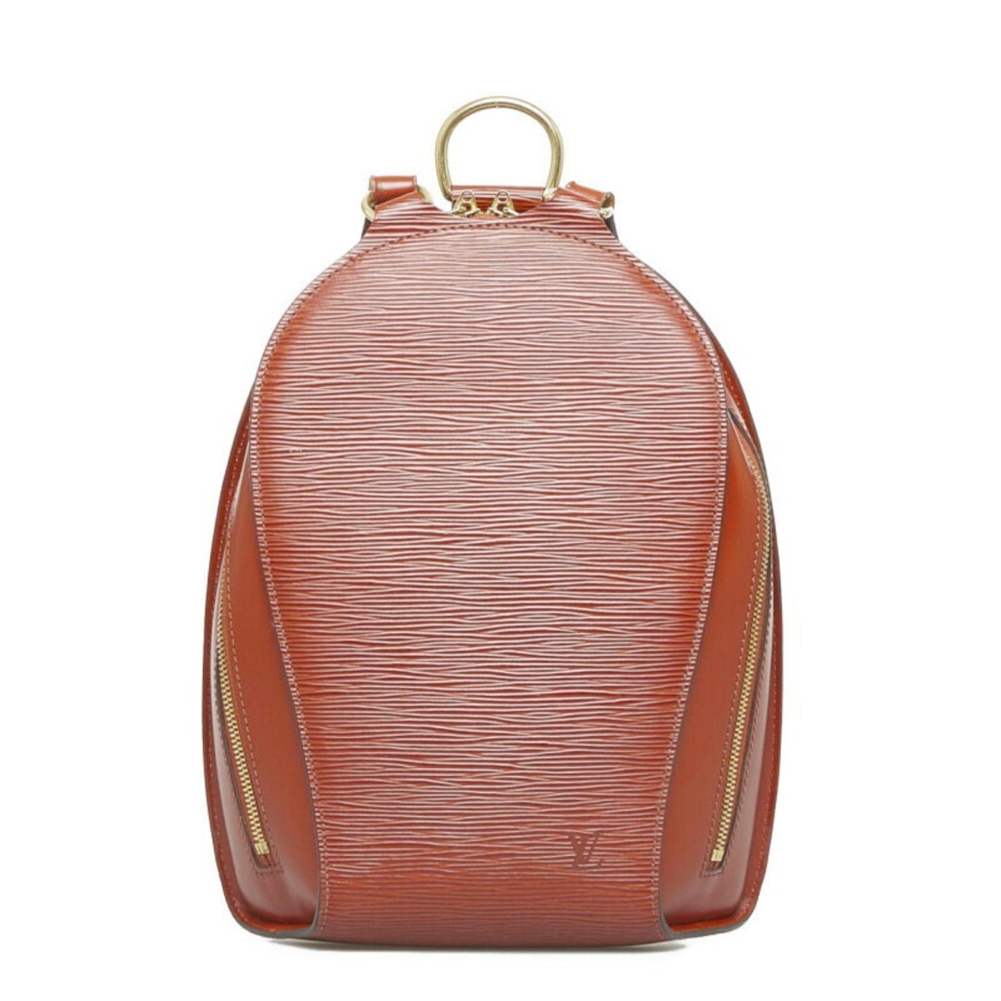 LOUIS VUITTON Epi Mabillon Backpack M52233 Kenya Brown Leather Women's