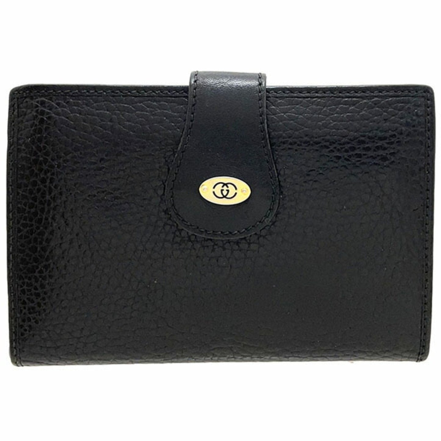 Gucci Purse Old Leather Black 035 327 GUCCI Bi-Fold