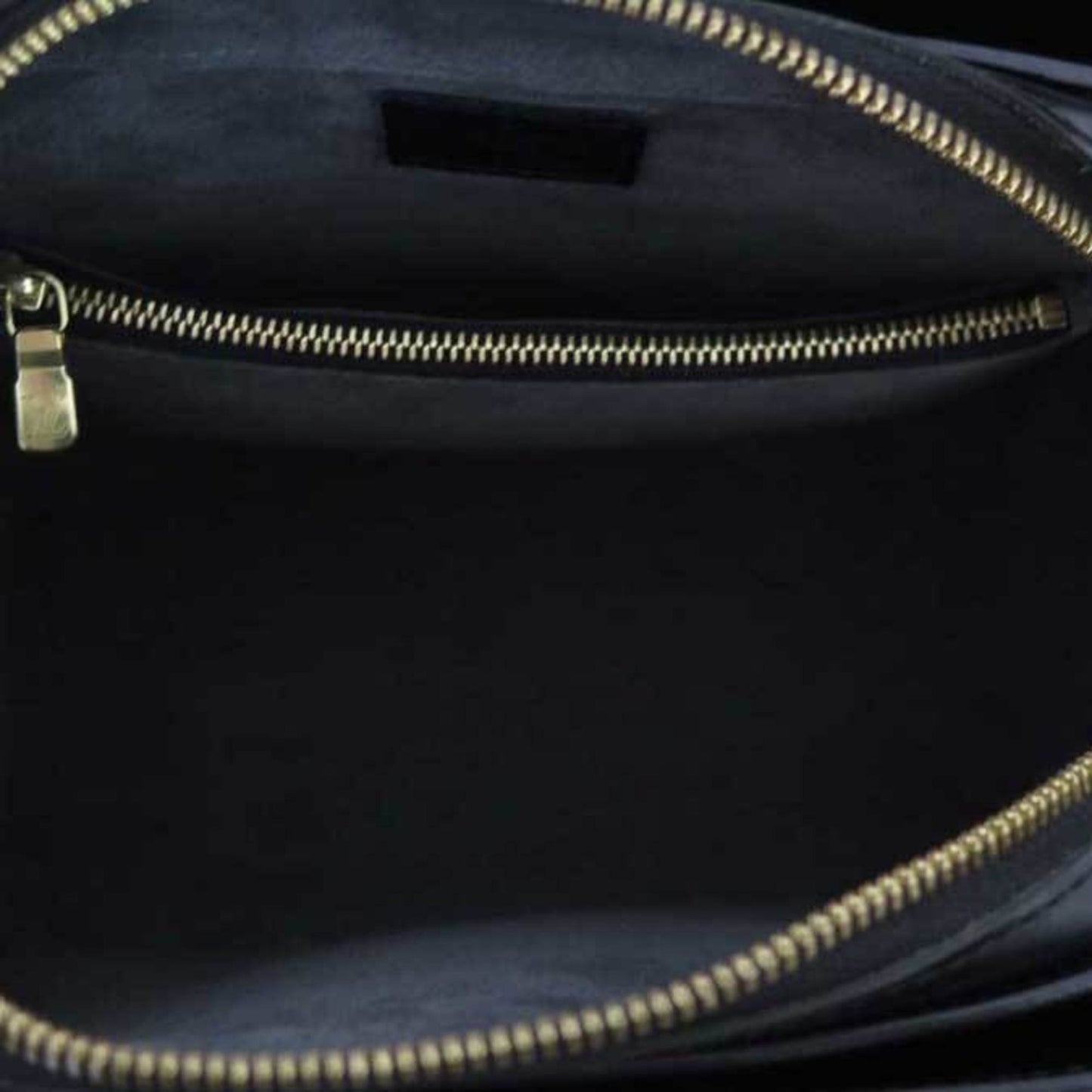 Louis Vuitton Bag Epi Ponneuf Black Leather Handbag Ladies M52052