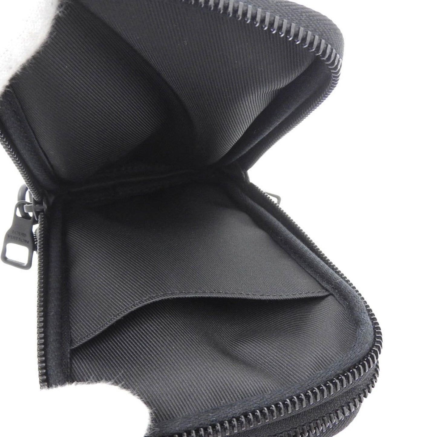Louis Vuitton Damier Ebene Giant Double Phone Pouch Shoulder Bag Tortoise N40377