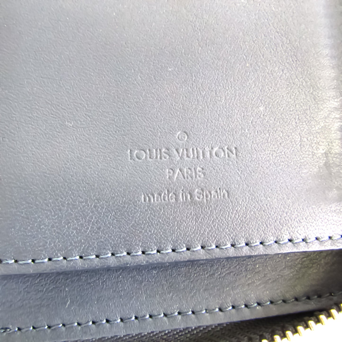 Louis Vuitton Damier Infini Zippy Wallet Vertical N63549 Men's Damier Infini Long Wallet (bi-fold) Cosmos