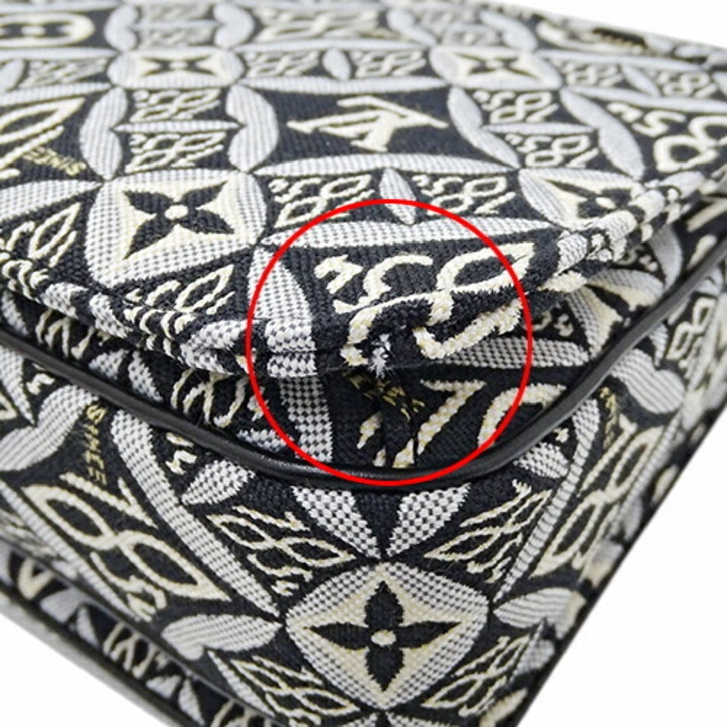 LOUIS VUITTON Bag Monogram Jacquard SINCE 1854 Ladies Handbag Shoulder Pochette Metis MM Gray M57272 2020 Collection