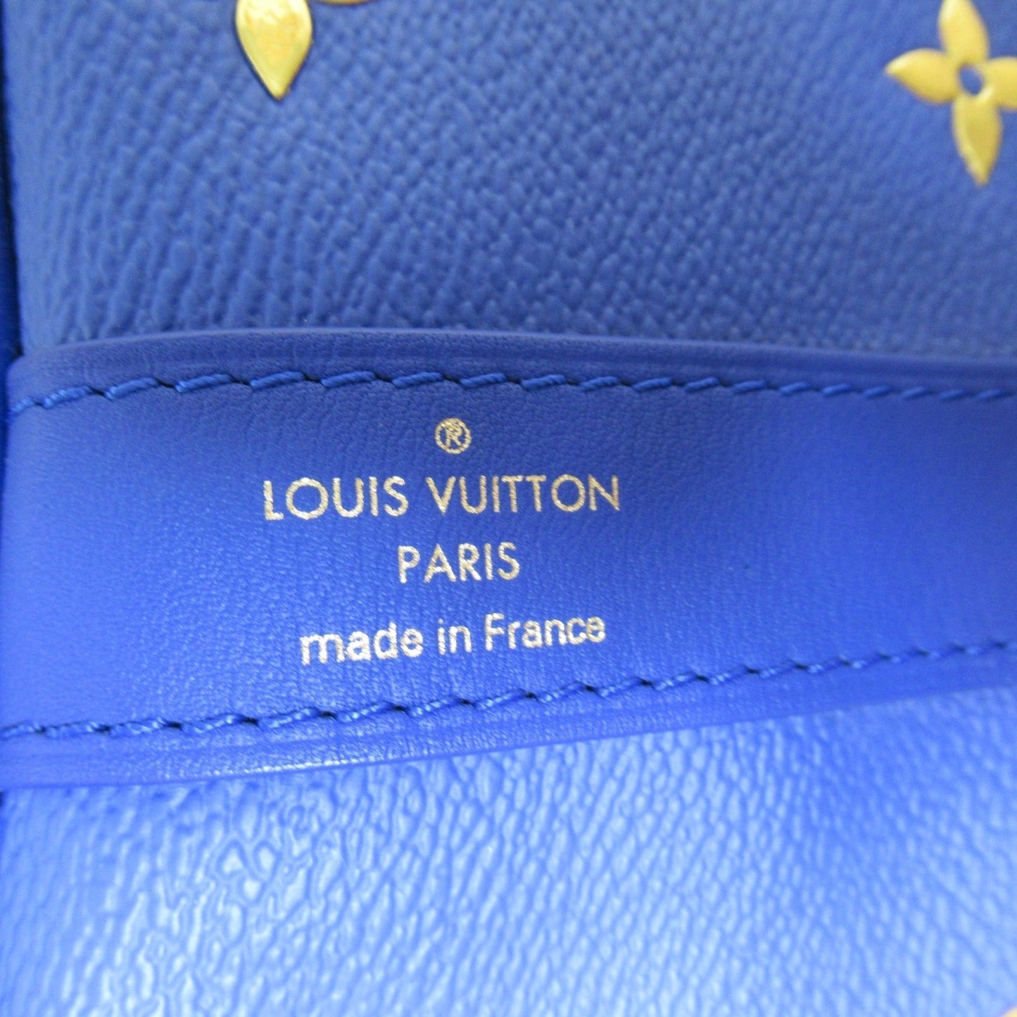 LOUIS VUITTON Gauguin Keepall Bandouliere 50 Boston Bag Blue PVC coated canvas Masters collection