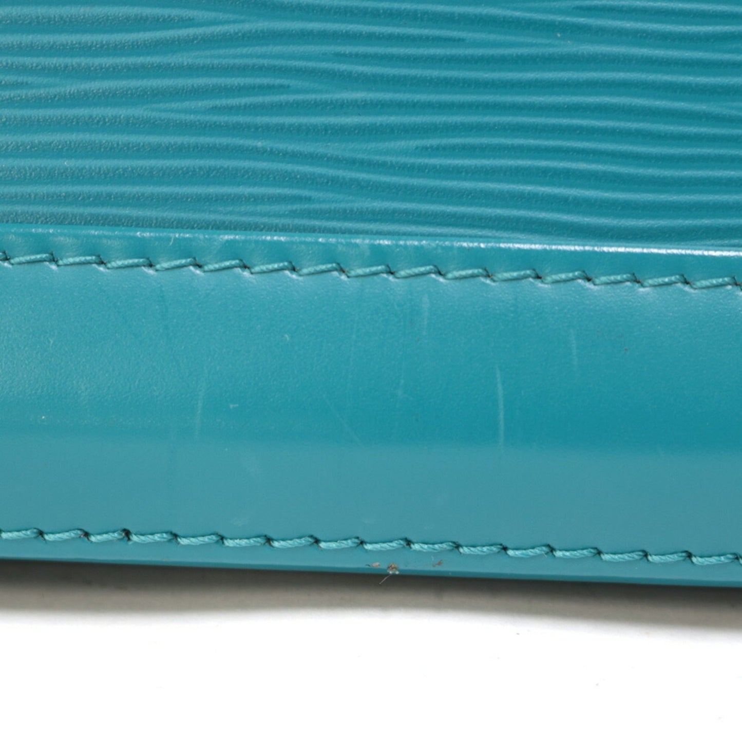 Louis Vuitton Handbag Epi Arma M40624 Blue Cyan Green Ladies Leather