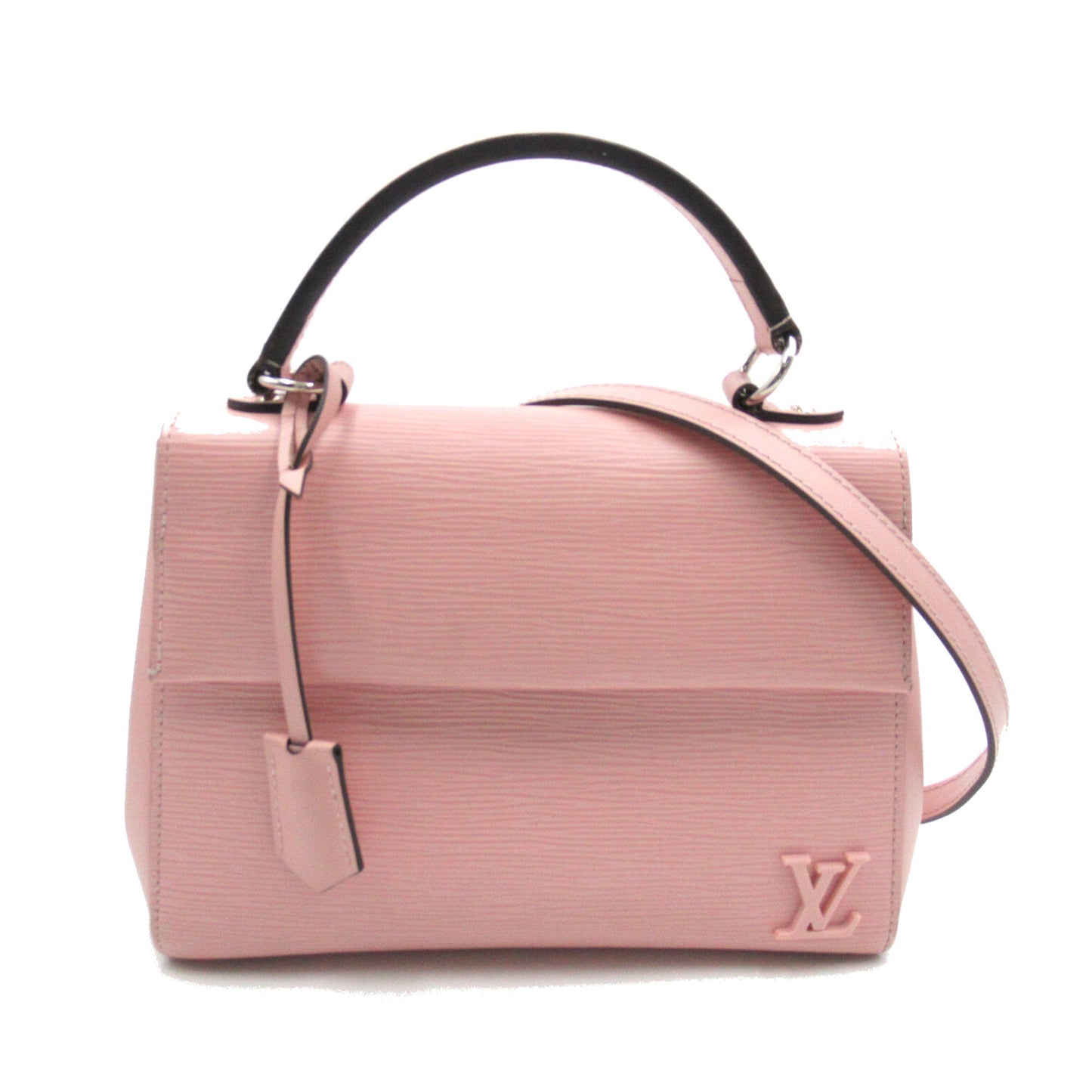LOUIS VUITTON Cluny BB Pink Rose valerine Epi leather M41338