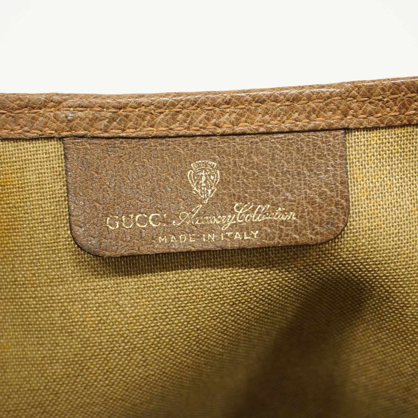 GUCCIAuth  Sherry Line Tote Bag 39 02 003 Women's GG Supreme,Leather Beige,Brown