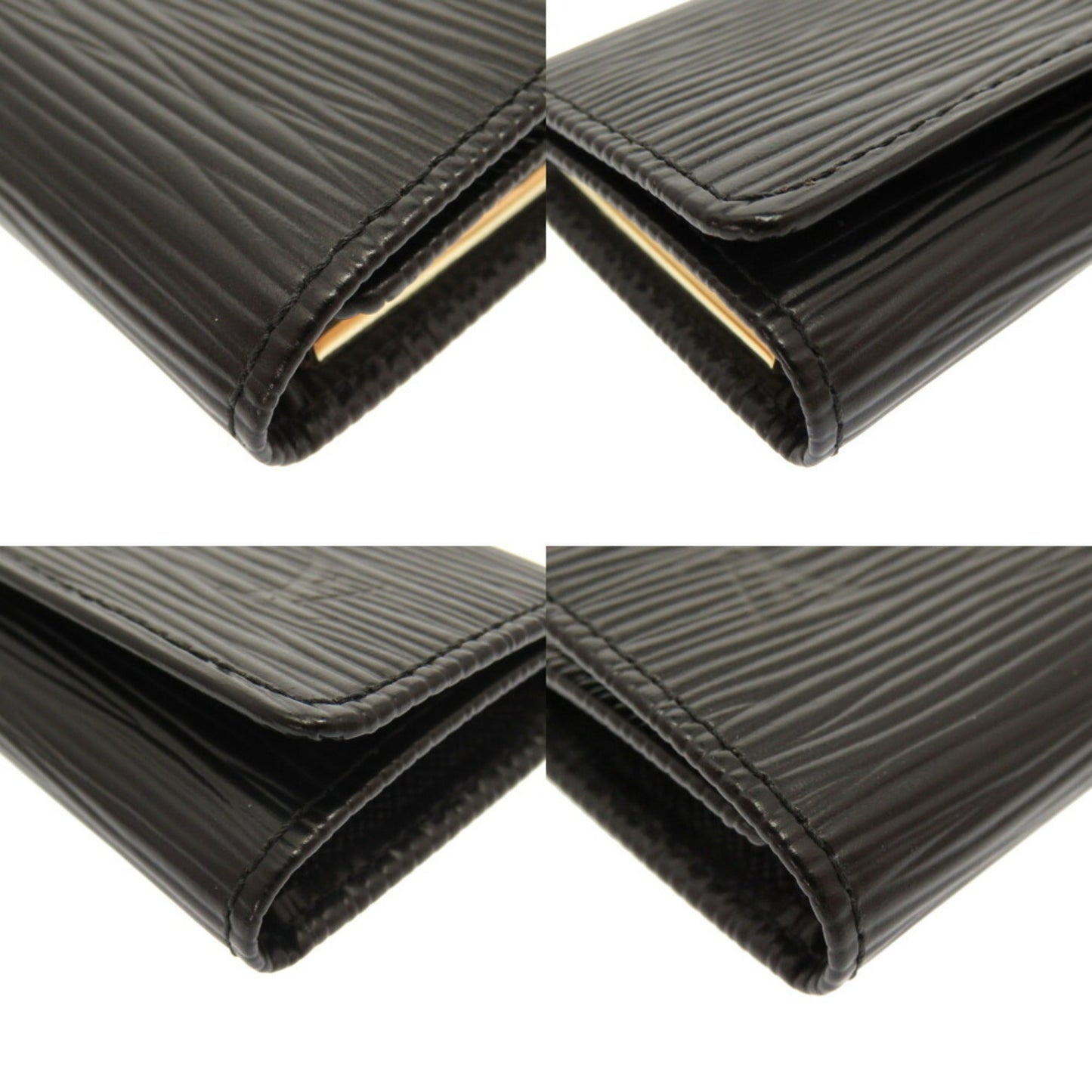 Louis Vuitton Epi Multicle 4 Black M63822 Row Key Case