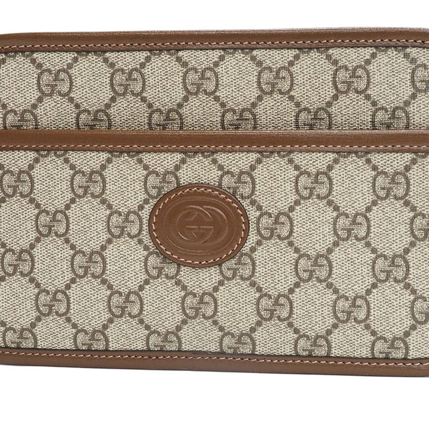 GUCCI Interlocking GG Supreme Shoulder Bag 658572 Women's
