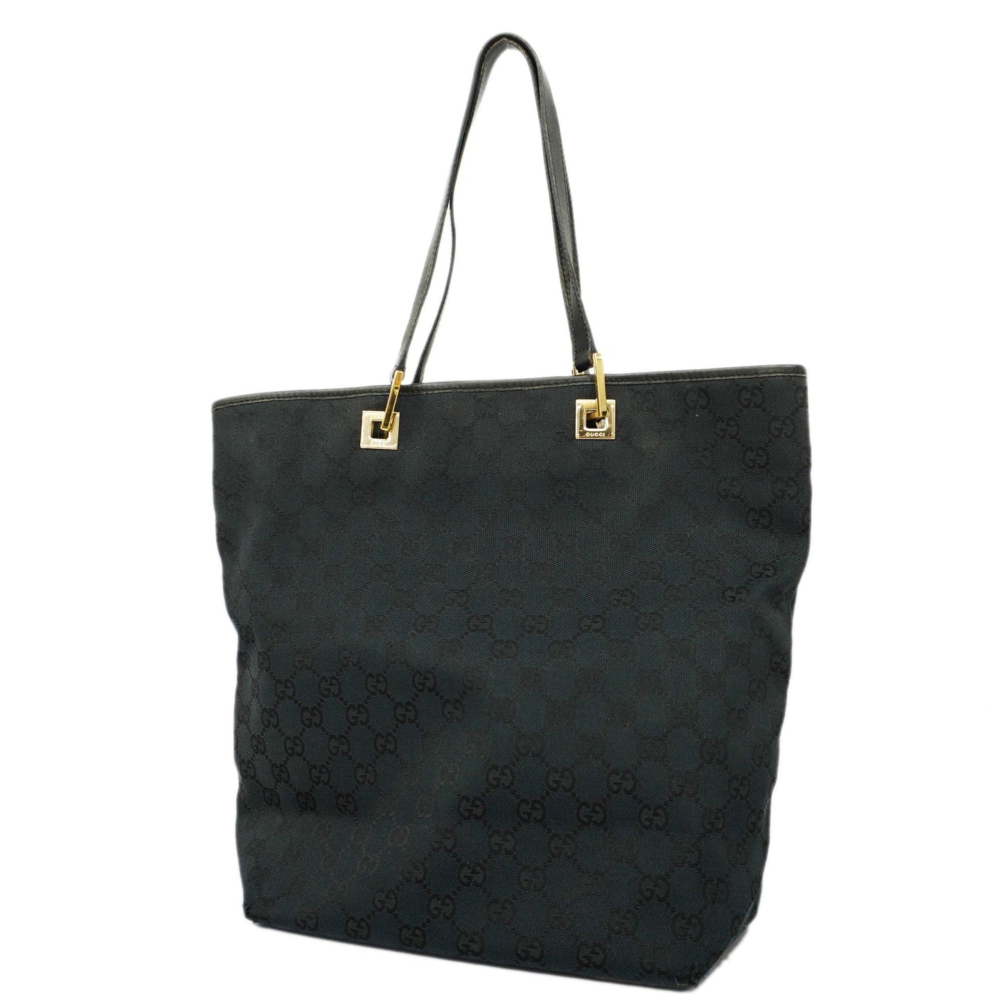 Gucci  GG Canvas 002 1098 Women's Tote Bag Black