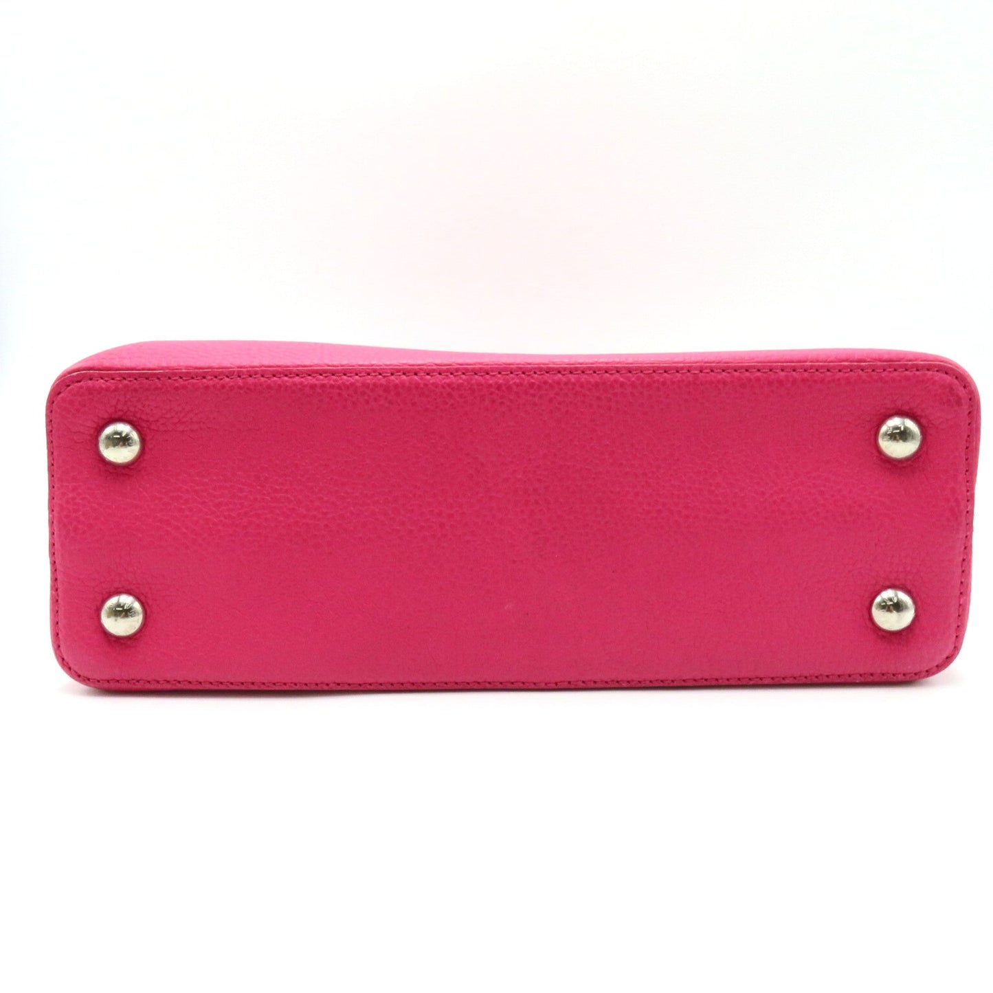 LOUIS VUITTON CapucinePM Pink Taurillon Clemence Leather leather M94519