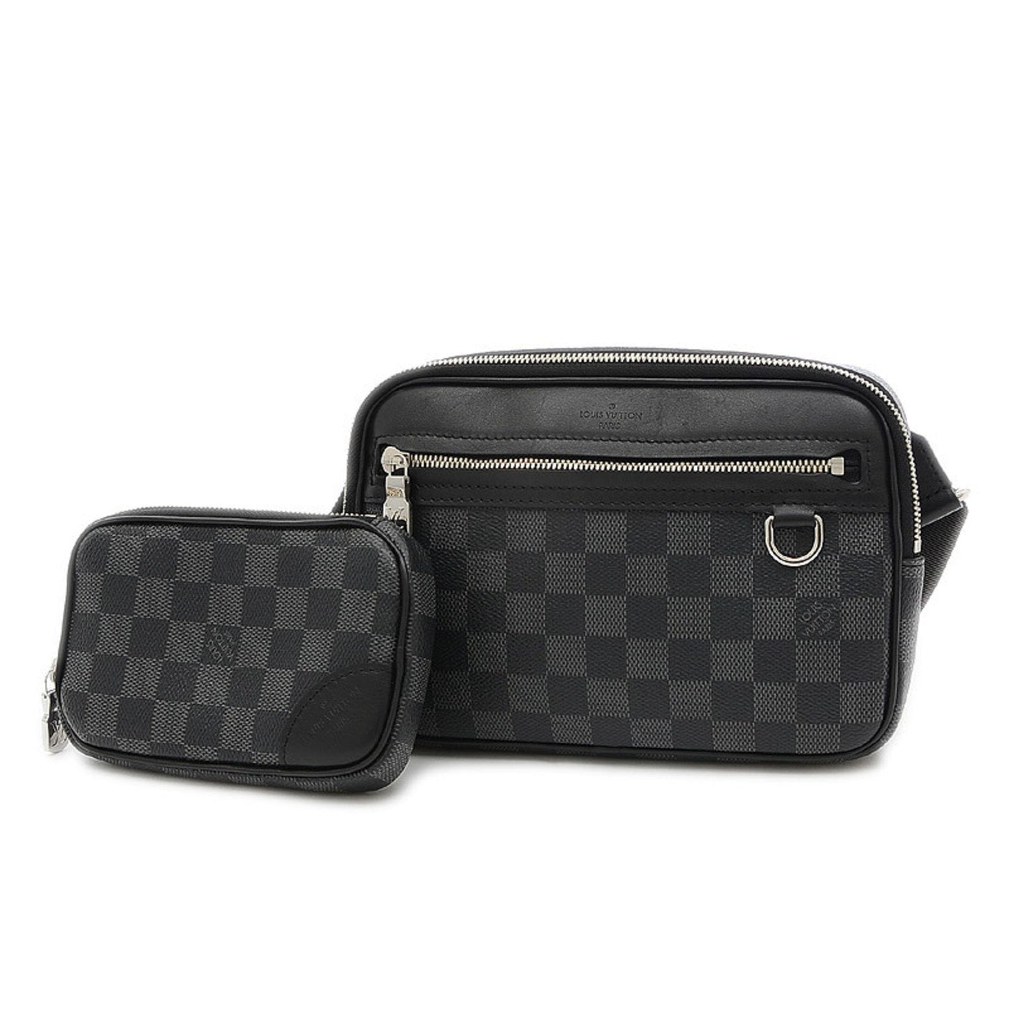 Louis Vuitton Damier Graphite Scott Messenger Shoulder Bag Men's N50018