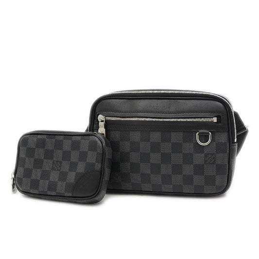 Louis Vuitton Damier Graphite Scott Messenger Shoulder Bag Men's N50018