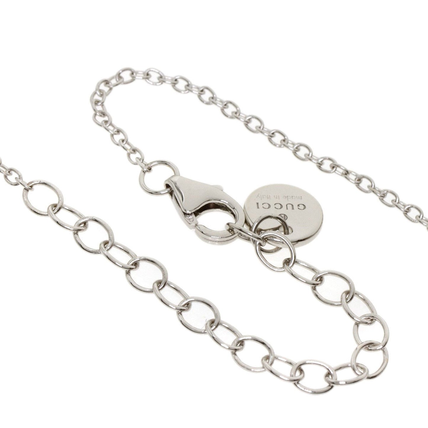 Gucci Icon Blooms Necklace K18 White Gold Ladies
