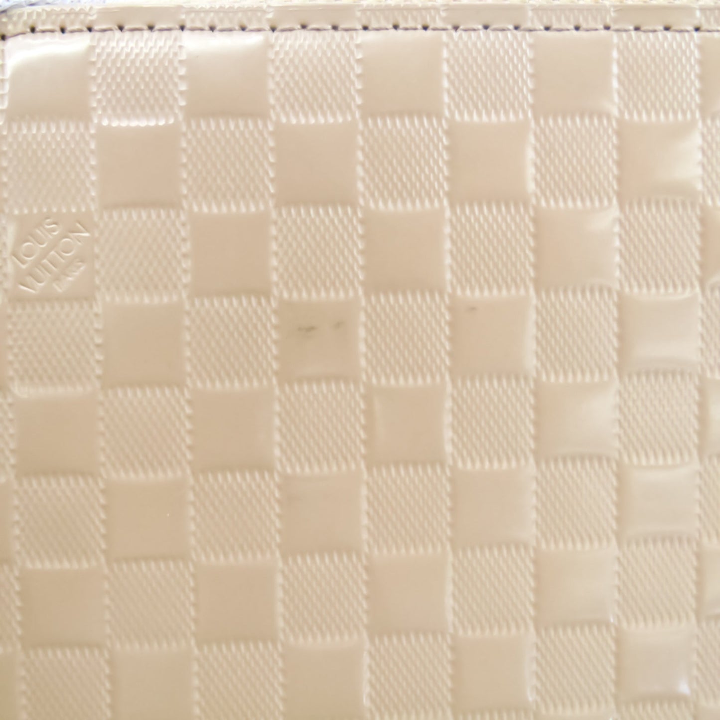 Louis Vuitton Damier Facet Zippy Wallet M94442 Unisex Leather Long Wallet (bi-fold) Beige