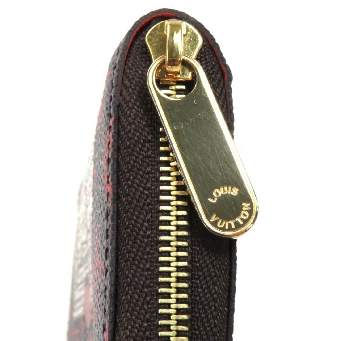 Louis Vuitton Coin Purse Card Case Catgram Grace Coddington Collaboration Zippy Marron Transformed Monogram Canvas Ladies M63883