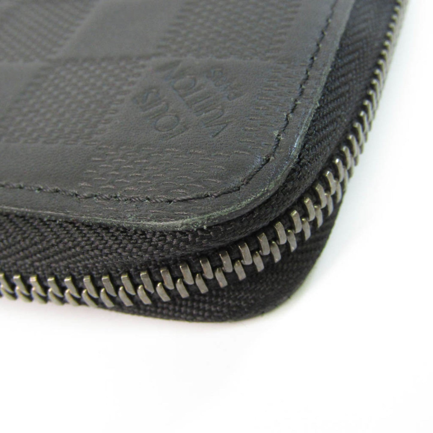 Louis Vuitton Damier Infini Zippy Wallet Vertical N63548 Men's Damier Infini Long Wallet (bi-fold) Onyx
