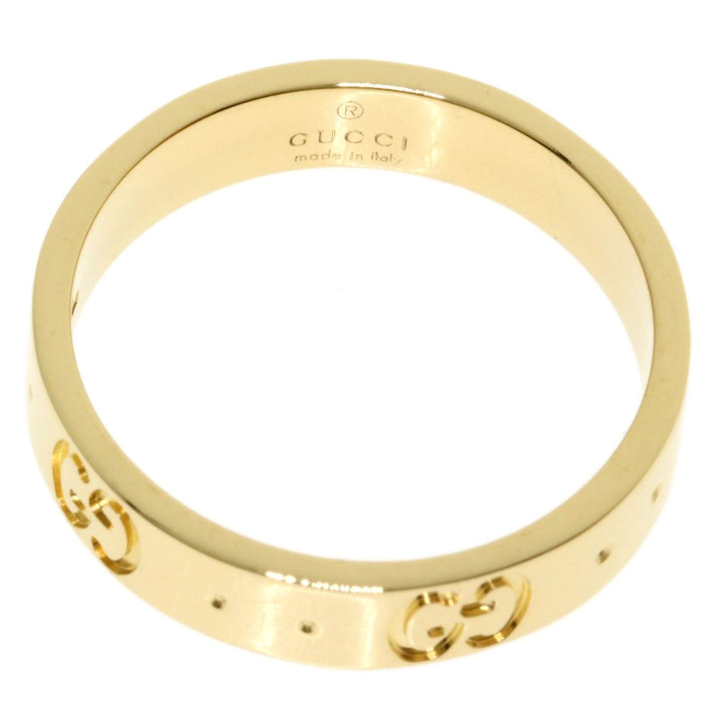 Gucci Icon # 10 Ring / K18 Yellow Gold Ladies GUCCI